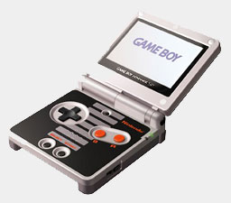 Game Boy Advance SP NES